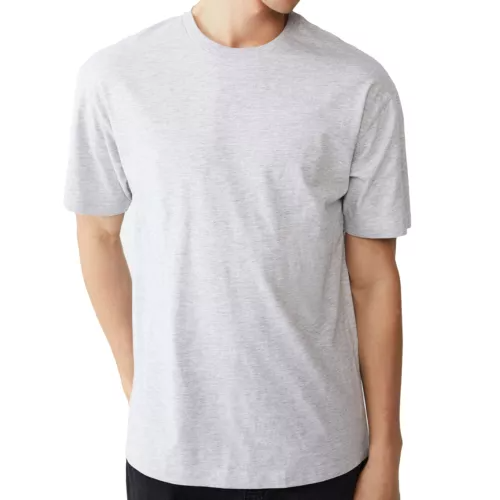 Adult 100% Cotton T-Shirt Unisex Men's Basic Plain Blank Crew Tee Tops Shirts